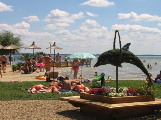 Gyenesi Virag Apartman Gyenesdias Bagian luar foto